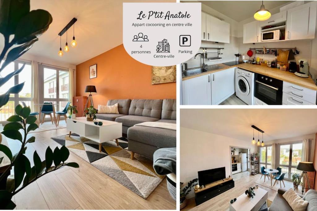 Le P'Tit Anatole - Joli T2 Avec Parking Apartment Poitiers Exterior photo